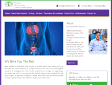 Tablet Screenshot of markhospital.com